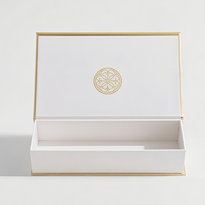 Thân thiện với môi hộp thực phẩm cho <span class=keywords><strong>Macarons</strong></span> tráng miệng Kẹo hộp giấy tùy chỉnh Macaron trắng bao bì hộp quà tặng cho sô cô la Cookie - Product Image 2