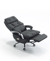 Fauteuil de Direction Inclinable de Luxe Moderne en Cuir Véritable Électrique et Mécanique Ergonomique pour Dirigeant