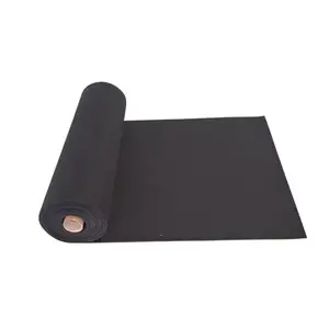 Black 5MM Epdm Rubber Floor Mat Protective Flooring for Gym Roll Rubber Floor for Playground