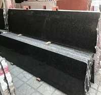 Dalle de granit noir Galaxy poli avec des reflets dorés, pour escaliers, murs-rideaux, revêtements de sol, comptoirs, décoration d'hôtels et de villas