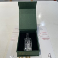 BM Crystal Vente en gros de flacons de parfum à l'huile d'oud arabe Attar de 3 ml, 6 ml, 12 ml avec un coffret cadeau personnalisé de luxe
