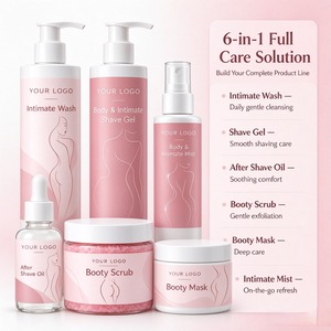 Set de Productos de Cuidado Íntimo de Marca Privada: Gel de Afeitado, Bruma, Aceite, Exfoliante, Mascarilla, Kit Hidratante con Empaque Personalizado OEM - Product Image 5