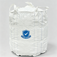 Sac Jumbo Circulaire Alimentaire 4 Boucles FIBC avec Doublure PE, Bec Verseur Supérieur et Inférieur, PP Vierge pour Lait, Produits Laitiers, Lactosérum en Poudre, Préparation pour Nourrissons, Emballage en Vrac
