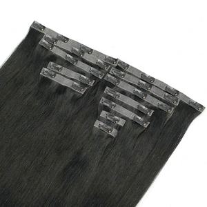 Extensiones de Cabello Humano con Clip, Estilo Europeo, Remy Virgen, Sin Costuras, Invisibles, Sin Procesamiento Químico - Product Image 3