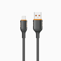 Câble de données tressé à charge rapide bicolore de 1 m, type C PD USB C-USB C, pour iPhone 17 Pro Max – Vente Flash