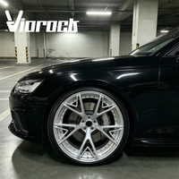 Jantes forgées sur mesure Viorock en 2 pièces, 19, 20, 21, 22 pouces, 5x112, 5x120, 5x114.3, compatibles avec BMW, Mercedes, Audi, VW, Tesla