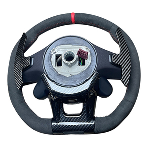 Volante de fibra de carbono para <span class=keywords><strong>Mercedes</strong></span> Benz C E G Class AMG G63 W204 S204 W212 <span class=keywords><strong>V212</strong></span> S212 W463 Volante Led - Product Image 6