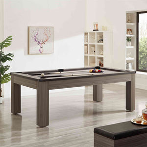 זול משחק רב פונקציה mdf <span class=keywords><strong>3</strong></span> ב 1 שולחן ביליארד עם ספסלים - Product Image 5