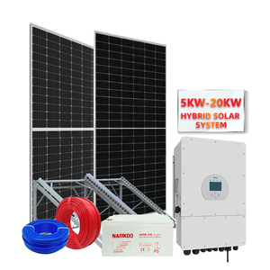 30kw Solar Panels System for House Offgrid Solar Power System With <b>Battery</b> Backup Solar System With Mono Solar Pane NKOGS-5kw-Ne - Product Image 1