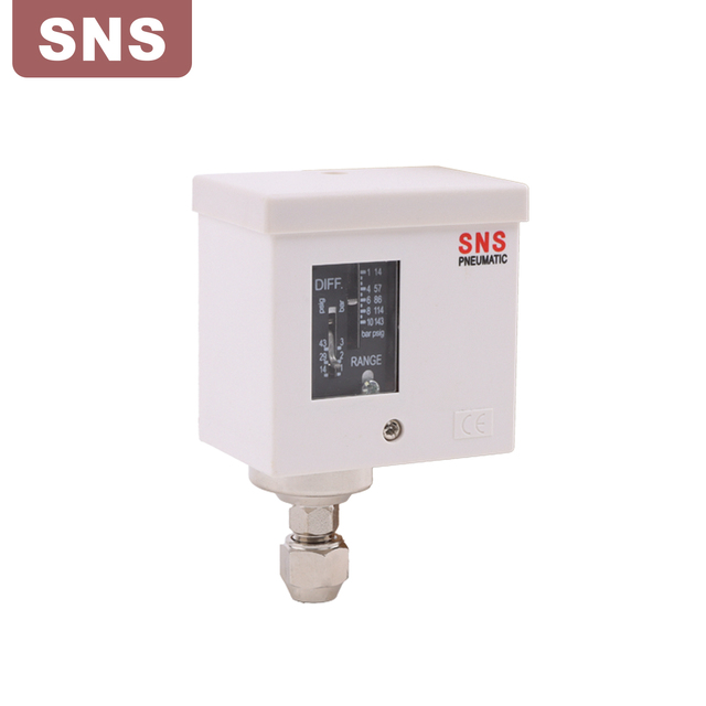 SNS YS Series Pressure Control Switch for Air Compressor Water Pump Working Pressure From 3 Bar to 30 Bar