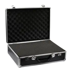 Factory Direct Sale Portable Equipment Machine Organizer Barber Tool Aluminum Case