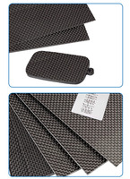 Plaques/panneaux en fibre de carbone personnalisés, brillants/mats, de grande taille, légers et haute résistance pour accessoires de drones