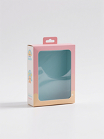 Boîte d'emballage magnétique pour réfrigérateur avec logo imprimé personnalisé petite boîte à cartes à crochet avec fenêtre transparente emballage de jouets personnalisés
