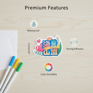 "Oath of the Sea and Vow of the Mountain" romantic love stickers featuring heart and flower designs customizable as a Valentin - Product Image 2