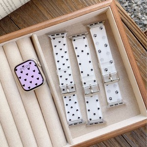 Correa de Silicona para Reloj con Patrones de Pata de Perro, <span class=keywords><strong>Estrella</strong></span> y Corazón para <span class=keywords><strong>Apple</strong></span> <span class=keywords><strong>Watch</strong></span> S10987654 SE, Correa para Iwatch Ultra 49mm - Product Image 1