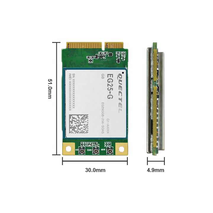 Quectel EG25-G Mini Pcie Iot/m2m-Optimized LTE Cat 4 Module
