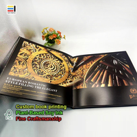 Brochure personnalisée haut de gamme, catalogue, estampage à chaud argenté, couverture rigide avec impression UV partielle, pages intérieures en papier d'art, catalogue d'entreprise, concepteur