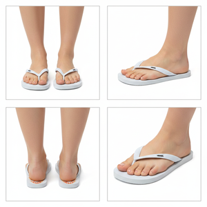 Chanclas Personalizadas con Logotipo, Suela de PU, Parte Superior de PVC, para Hombre y <span class=keywords><strong>Mujer</strong></span>, Verano, Exterior, Acolchadas, Suaves - Product Image 3