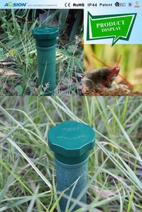Fábrica ofrecida Venta caliente Solar Powered <span class=keywords><strong>Snake</strong></span> Vole Repelente Vibración Animal Gopher Disuasorio Mole Chaser Repelente - Product Image 5