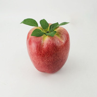 Fournisseur direct du fabricant, fruits simulés en mousse, modèles de fruits de taille naturelle, ornements d'extérieur, modèles de pommes, pêches de longévité
