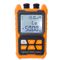 GREATOOL Mini compteur de puissance optique 4-en-1 et stylo à lumière rouge Combo: haute précision OPM, VFL, testeur de câble réseau pour FTTH