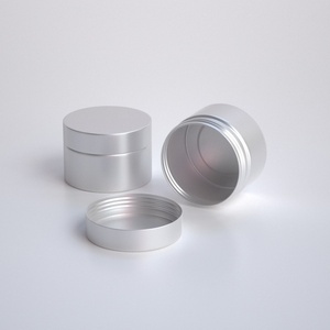 Tarro de crema de aluminio colorido de 50ml 1.5oz con tapa de rosca, envase de hojalata para almacenamiento de té, chicle, pan y gelatina - Product Image 1