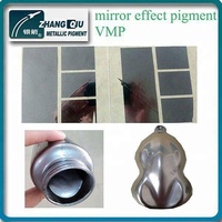 Peinture liquide en pâte d'aluminium VMP à effet chromé miroir haute brillance pour application par pulvérisation sur meubles et appareils électroménagers