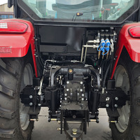 Tractor de Bajo Precio de Fábrica, 4WD, 60hp, 70HP, 80HP, 90hp, 100hp, 120hp, 140hp, Motor Diésel, Máquina Agrícola, Eje de Toma de Fuerza con CE