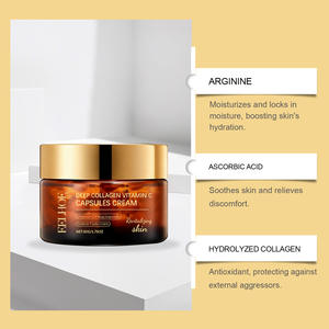 Crème en capsules EELHOE au collagène et à la vitamine C, hydratante, pour une peau douce et éclatante, soin nourrissant et délicat pour le visage, 50g - Product Image 6