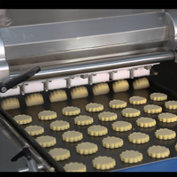 Machine de remplissage entièrement automatique pour gâteaux et biscuits, avec garantie d'un an pour la ligne de production de pâtisserie de Chine de l'Est