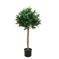 Künstlicher Lorbeerbaum im Topf, 150 cm hoch, Lorbeerbaum für die Heimdekoration