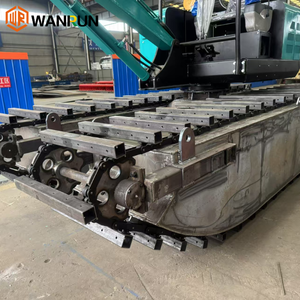 Chine prix d'usine <span class=keywords><strong>Caterpillar</strong></span> Swamp Buggy pelle amphibie <span class=keywords><strong>de</strong></span> dragage avec ponton flottant - Product Image 5