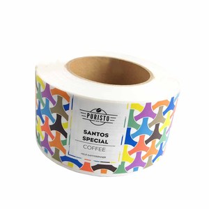 Etiquetas para bebidas y alimentos, botella de vinilo, pegatina para café y alimentos, etiquetas para paquetes de papel térmico biodegradables impermeables - Product Image 2