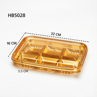 Conteneurs d'emballage alimentaire en plastique personnalisés en gros, boîtes à gâteaux et à pain, boîtes en PET pour pâtisserie, desserts