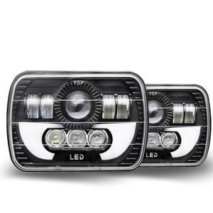 Barra de Luz LED de Alta Potencia de 40 W, 5x7, 5 Pulgadas, 12 V, H4, 6000 K, 4000 LM, para SUV, UTV - Product Image 2