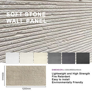 Perles de pierre véritable, pierre flexible, design moderne, léger, imperméable, extérieur, intérieur, mur et plafond - Product Image 4