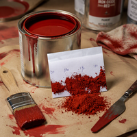 Colorant ciment pigment oxyde ferrique rouge jaune poudre