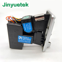 JY Dayanıklı Yüksek Hassasiyetli CA-100F Metal Plastik İngiliz Parası Seçici Jeton Kabul Edici Arcade Oyun Otomatları Jetonlu Çalışma Sistemli