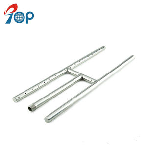 Revestimiento recto, <span class=keywords><strong>chimenea</strong></span> de Gas de Metal, quemador de fogata, diámetro de 50mm, resistente al calor para cocinar/hornear/<span class=keywords><strong>barbacoa</strong></span>, Colombia, Chile - Product Image 6