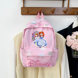 Mochilas de dibujos animados de Frozen, bonitas mochilas de <span class=keywords><strong>sirena</strong></span> Blancanieves, mochilas escolares antipérdida impermeables, bolsas de compras de viaje para niños, venta al por mayor personalizada - Product Image 6