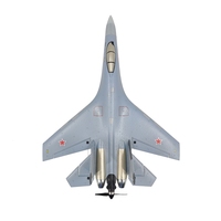 RTS COOLBANK Avión RC de 4 Canales, Modelo de Espuma EPP de Aviones de Combate SU-35/J-16 de Ala Fija, Avión de Control Remoto de 2.4Ghz, Juguetes, Regalos para Aficionados