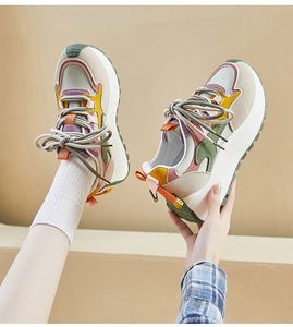 Zapatillas Deportivas Coreanas de Moda, Estilo Chunky Dad, Primavera 2026, Ligeras, con Suela Gruesa, que Aumentan la Estatura, para Chicas - Product Image 5