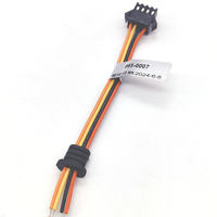 Câble de raccordement JST SM 2,5 mm 2-8 broches, connecteur mâle-femelle, assemblage de câbles, longueur personnalisée, fil en PVC silicone pour électronique LED