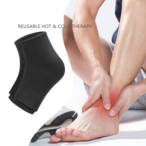 Aofit Hot Cold Compress Achilles <span class=keywords><strong>Tendon</strong></span> Sleeve Foot Pain Relief Tobillo Ice Pack Wrap Sleeve Gel Tobillo Support Sleeve - Product Image 3