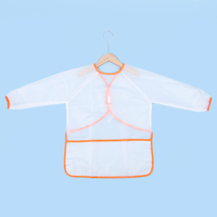 Tabliers de Peinture d'Artiste Imperméable à Manches Longues pour Enfant Taille M
