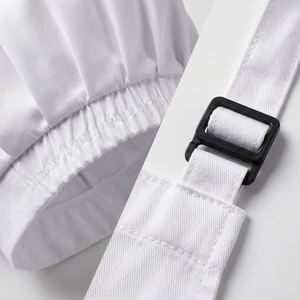 Juego de 3 Delantales de Chef para Niños con Cintura Ajustable, 2 Bolsillos, Poliéster, Lavable a Máquina, Blanco, para Cocinar, Hornear y Manualidades - Product Image 4