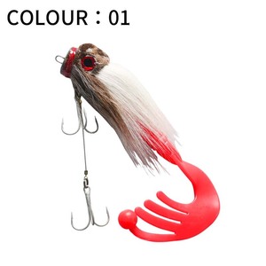 30cm 80g nuovo prodotto cervi pelliccia PVC topo finto esca <span class=keywords><strong>pesca</strong></span> in mare esca di simulazione di richiamo in barca d'altura <span class=keywords><strong>pesca</strong></span> - Product Image 4