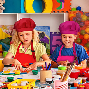 Gorro y Delantal de Cocina para Niños, Personalizado, Impermeable, con Correas Ajustables, 2 Bolsillos, Multicolor - Product Image 5