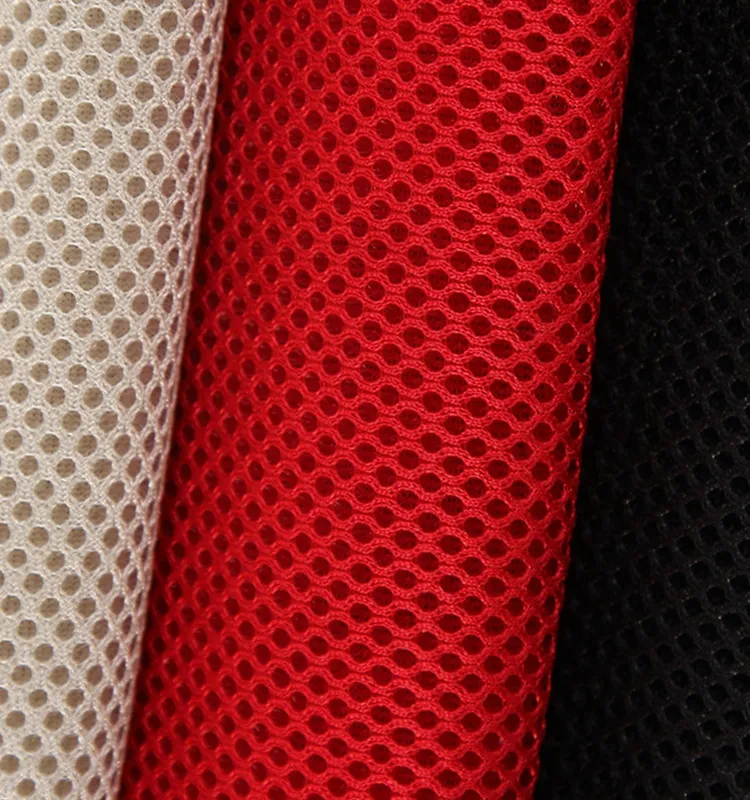 Tissu de rideau personnalisé, tissu de doublure en maille polyester, tissu en vinyle rayé
