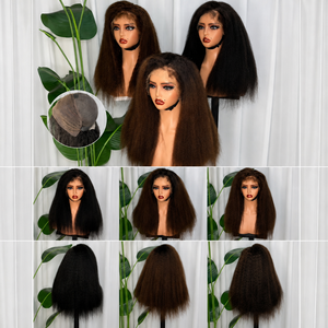 Promoción Letsfly: Peluca Frontal 13x4 de Encaje HD con Cabello de Bebé, Liso Rizado, 20 Pulgadas, 100% Cabello Humano, Venta al por Mayor, 250% 10A, 146$ - Product Image 1